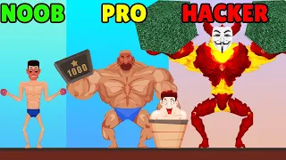 NOOB vs PRO vs HACKER in Tough Man