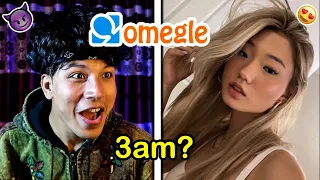 When You Go "OMEGLE" 3:00 AM Late at NIGHT..🥵