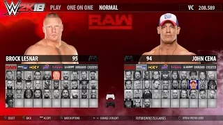 WWE 2K18 - FULL ROSTER (RAW,SmackDown,NXT,205,Divas,Legends) [Concept]