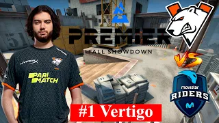 Movistar Riders vs Virtus Pro (BO3, map 1, Vertigo) BLAST Premier Fall Showdown 2021 | CS GO