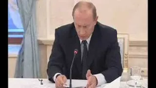 В.Путин.Вступительное слово на встрече.10.10.07