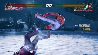 TEKKEN 7|Kazuya EWGF Max Damage (86) Combo by Perfect God Fist