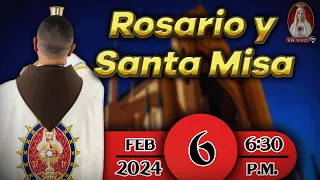 ⛪ Rosario y Santa Misa ⚜ Martes 6 de febrero 6:30 p.m. | Caballeros de la Virgen