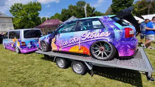 GTA Vice City Stories Artwork on a AUDI A3 Tuner Car 🍹🏝️ IDOLZ Tuner Cars