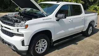 Repairable Salvage 2021 Chevy Silverado RST