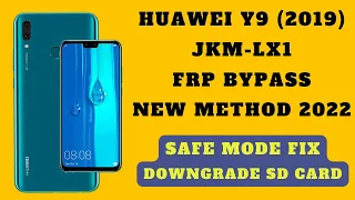 Huawei Y9 2019 (JKM-LX1) Frp Bypass Without PC New Method 2022