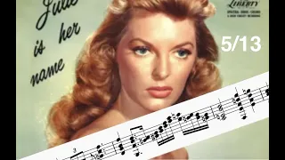 Can't Help Lovin' That Man (Julie London & Barney Kessel Guitar Transcription 5/13)