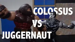 Colossus vs Juggernaut (STOP MOTION)