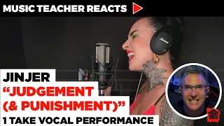 Music Teacher Reacts to Jinjer "Judgement (& Punishment)" 1 Take Vocal Performance | Music Shed #37