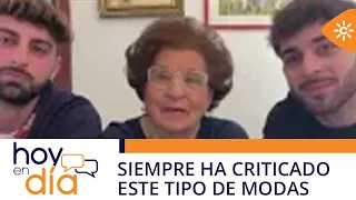 Hoy en día | La reacción de Ángela al ver a sus nietos con el pelo pintado y tatuados