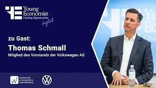 Young Economist mit Thomas Schmall - Mitglied des Vorstands der Volkswagen AG