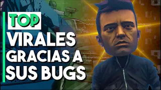 10 VIDEOJUEGOS que SE HICIERON VIRALES por SUS BUGS y no por SU CALIDAD