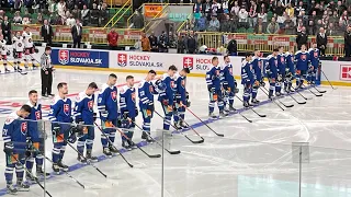 Slovensko - Nemecko 28.4.2023 Žilina (hymna) hokej     iphone13