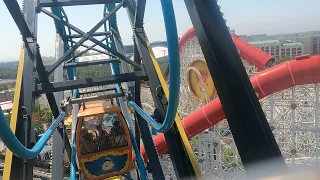 Pixar Pal-A-Round Swinging Gondola | Copyright-Free 4K 60fps POV | Disney California Adventure, 2023