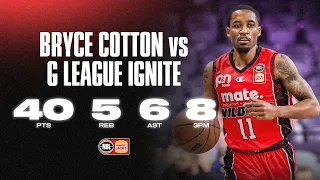 Wildcats Bryce Cotton Dropped 40 points vs G League Ignite