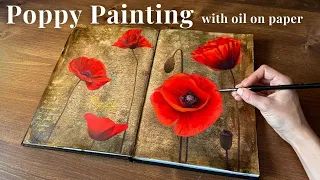 Botanical Painting: Create Stunning Poppies in Oil - A Beginner's Guide & Beyond