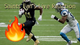 Saints Fan's Live Play-by-Play Reaction to Saints @ Panthers (Week 2 2021)