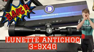 lunette de tir ANTICHOC discovery opt 3-9X40 pour moins de 60€ ! Installation sur ma swiss arm tac1