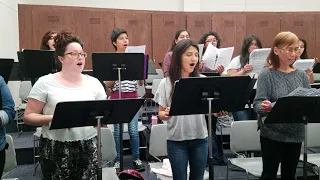 Santa Ana College Choir performing "Lilium" from "Elfen Lied."