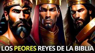 Los 4 PEORES REYES del antiguo testamento - Lo que HICIERON para DESAGRADAR A DIOS