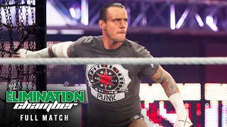 FULL MATCH — CM Punk defends WWE Title inside Elimination Chamber: Elimination Chamber 2012