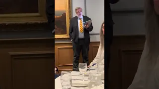 Stephen Fry at The Cricket Society Dinner 17 May 2023