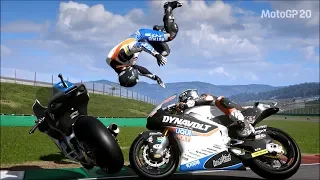 MotoGP 20 - Crash Compilation #8 (PC HD) [1080p60FPS]