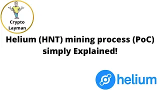 Helium (HNT) mining Proof of Coverage (PoC) Explained. Passive income with HNT mining.