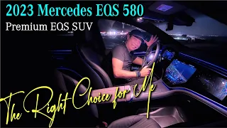 VAN SON 😊 2023 Mercedes EQS 580 - Premium EQS SUV |The Right Choice for Me