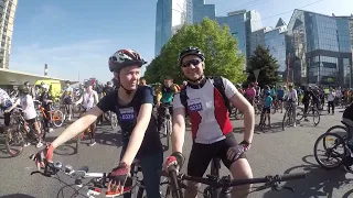 1 мая прошел 20-й велопробег в г. Алматы