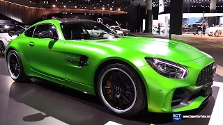 2018 Mercedes AMG GT R Coupe - Exterior and Interior Walkaround - 2016 LA Auto Show