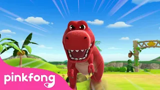 Sekolah Dino Kecil Pinkfong | Kartun Dinosaurus & Lagu Ep. 1~3 | Pinkfong untuk Anak-Anak