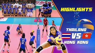 [Full Match] ไทย (Thailand) vs ฮ่องกง (Hong Kong) | AVC Volleyball Girls U17 Championship