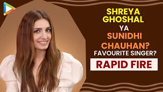 Prakriti Kakar: "Deepika Padukone looked her BEST in song..."| Rapid Fire | Shreya Ghoshal