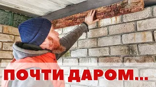 Такое экономное строительство пригодится каждому! Строю баню за копейки из бесплатных материалов...