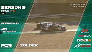 Assetto Corsa Competizione | Season 9 | Race 7 | Tier 1 | PC | Zolder | The Seventh Round!