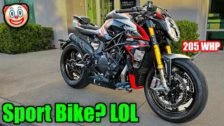 Riding the MOST RARE MV Agusta Ever 🤯 | Brutale 1000 RR Nurburgring Review