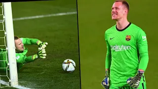 Ter stegen Saves Barcelona vs sevilla (Home) 04/03/2021 HD 1080i