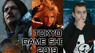 TOKYO GAME SHOW 2019 REACTION - TGS 2019 Reaction - Death Stranding- Final Fantasy 7- Cyberpunk 2077