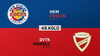 49.kolo HKM Zvolen - DVTK Miskolc HIGHLIGHTS