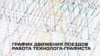 График движения поездов/работа технолога графиста