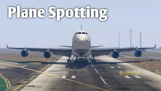 #gtav #gta5 Los Santos International Airport Plane Spotting | GTA 5 #1