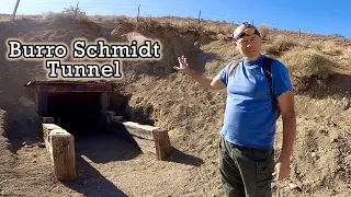 Exploring Burro Schmidt Tunnel | We Walked All The Way Through The Tunnel