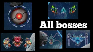 Galaxy Shooter-Space War All bosses