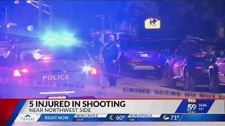 5 injured in shooting on Indy’s near northwest side