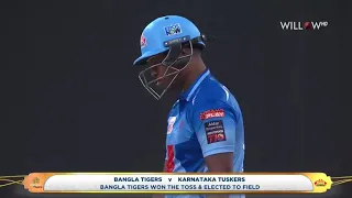 Highlights: 8th Match, Bangla Tigers vs Karnataka Tuskers