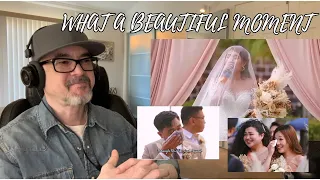 "HE KNOWS" an original wedding song performed by Almira Lat (The Bride) my reaction