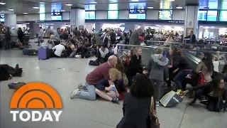 Panic Erupts At New York’s Penn Station When Commuters Mistake Taser For Gunshots | TODAY