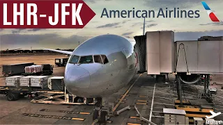 AMERICAN AIRLINES | BOEING 777-200er | LONDON - NEW YORK JFK | TRIPREPORT | AA141 | ECONOMY HD