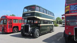 Bus Rally At The Buckinghamshire Railway Centre